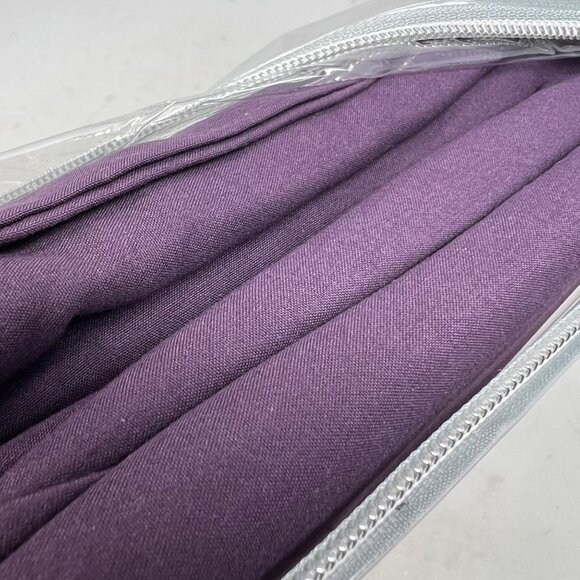 Sweet Home Collection 1500 Thread Count Twin 4-Piece Sheets Deep Pocket Purple - Picture 7 of 8